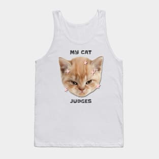 Funny Grumpy Cat Tank Top